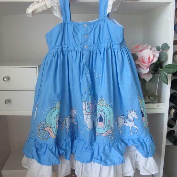 🔴🔴🔴SOLD🔴🔴🔴Eleanor Rose Girl's Fairytale Princess Dress Size 6-7  EUC - Picture 8 of 8